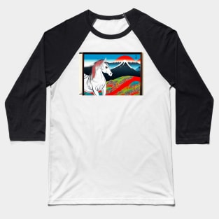 Miyako Horse Baseball T-Shirt